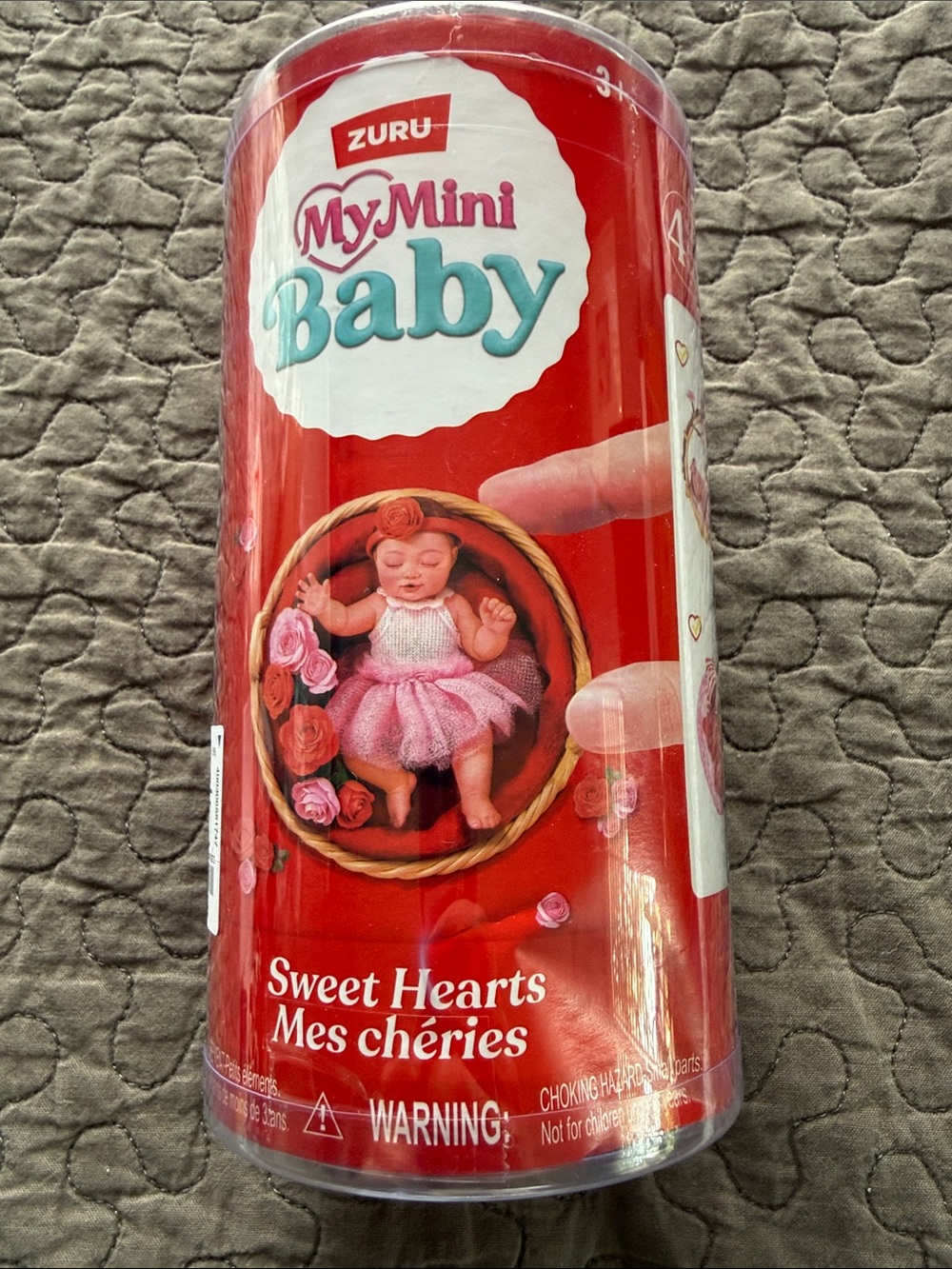 2 Pack ZURU My Mini Baby Sweet Hearts Pink Doll
